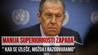 Lavrov: Žele da pobede Ruse, da bi SAD celu Evropu držale pod svojom komandom