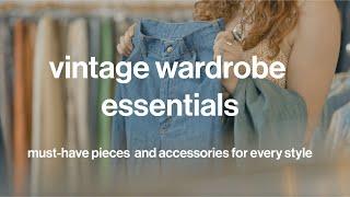 Creating a Vintage Wardrobe | Essential Capsule Wardrobe Pieces