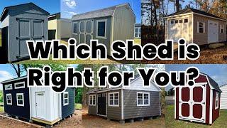 Six Shed Series - Which is right for you?