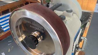 1st Kangaroo Tail Stropping Wheel! #tormek #cbn