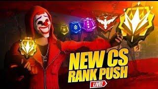 FREE FIRE || HEROIC TO GRANDMASTER || CS RANK PUSH LIVE