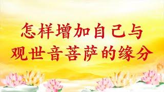 卢台长【节目录音】怎样增加自己与观世音菩萨的缘分