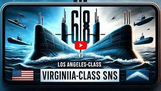 Dive Deep into the Duel: LA Class vs. Virginia Class Subs  #navalpower #ModernSubmarines