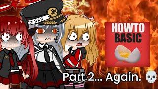 GRS and ASSC from Blue Archive's react to "HOW TO BASIC" Again... (part 2/3) | Gacha Club