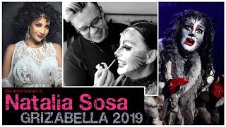 CATS Makeup | Transforming Natalia Sosa into Grizabella, the Glamour Cat (CATS Mexico 2019)