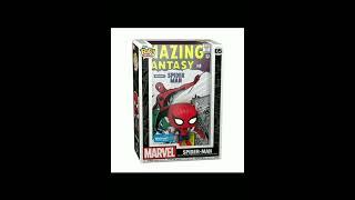 New Amazing Spider-Man Funko Pop Comic Cover