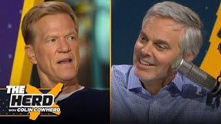 ‘Weird energy’ surrounding the face of the NBA, Are the Warriors title contenders? | THE HERD