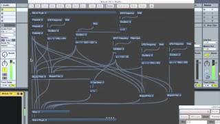 Low Frequency Filter Modulations in Plogue Bidule - Example