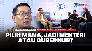 Soal Pilgub Jabar Atau Jakarta, Ridwan Kamil: Kata Hati Balik ke Kampung Halaman