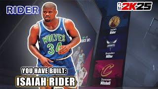 Best *PRIME* ISAIAH RIDER Build in NBA 2K25