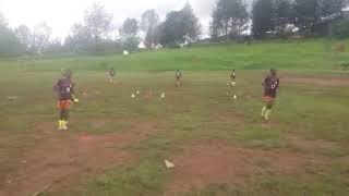 young talent soccer academy training