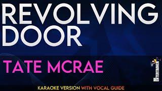 Revolving Door - Tate McRae (KARAOKE WITH VOCAL GUIDE)