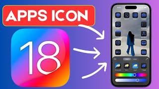 App iCon IOS 18 : How to Change App Icon & Color on iOS 18 – Step-by-Step Guide!