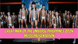 Q&A With The Press | Great Man of the Universe Philippines 2024