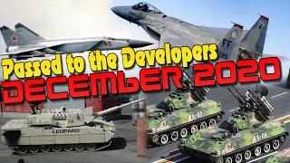 Suggestions Passed to the Developers - December 2020 - War Thunder