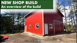 Pole Barn Build for New Shop