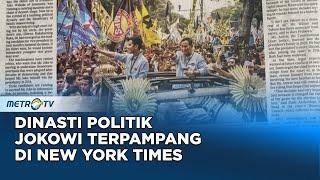 Waduh! New York Times Soroti Kekuasaan Dinasti Politik Jokowi