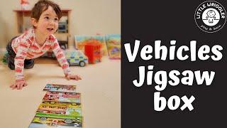 Jigsaw puzzles for Kids | Box set of 4 vehicles jigsaws | Toys Puzzles and Games