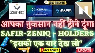 #ZENIQ-#SAFIR-#NOMO-#XERA - New Updates - August'24｜आपका नुकसान नहीं होने दूंगा｜कुछ को बुरा लगे तो!!