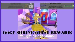 New Update 10 - Quest for level 290 - Doge Shrine reward?? - Dogecoin Mining Tycoon [Roblox]