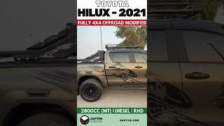 TOYOTA HILUX 2021 4x4 Off-Road Modified | 2.8L Diesel MT , Premium Accessories | JAFTIM CARS