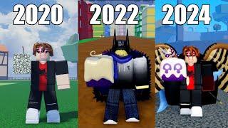 Blox Fruits in 2019 Vs 2024