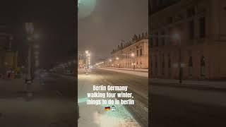 Berlin Germany walking tour winter, things to do in berlin ️#walkingtour, #berlin, #germany #fy