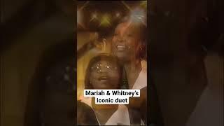 Mariah & Whitneys iconic duet! #shorts #mariahcarey #whitneyhouston