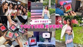 My First Youtube Event || YouTube Creator Collective || Event e giye ki holo? Ki gift dilo amader?