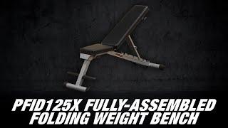 Powerline PFID125X Fully-Assembled Folding Weight Bench