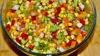 Simple Corn Salad Recipe For Weight Loss | Healthy Corn Salad | Yummy Treats