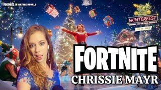 Chrissie Mayr Fortnite WinterFest GAMING STREAM! New Mariah Carey & Skibidi Toilet