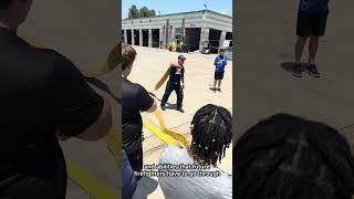Rams Rookies at LAFD Drill Tower 81