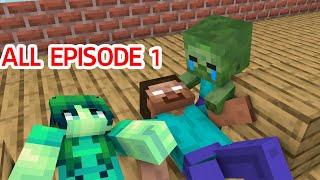 Monster School : Season 1 All Episode - Minecraft Animation