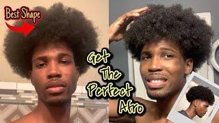 How to Have the Perfect Afro - A Natural Hair Journey #afro