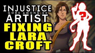 Pro Comic Book Artist FIXES HORRIBLE Netflix Lara Croft Tomb Raider DEI design!