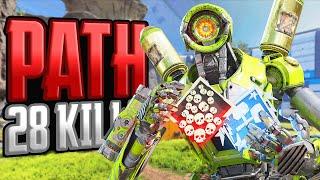 AMAZING Pathfinder 28 KILLS and 6,556 Damage Apex Legends Gameplay