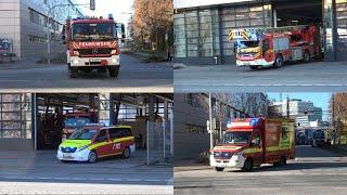 [Rüstwagen] Einsatzfahrten Feuerwache 5 München