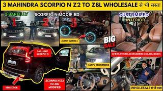 Mahindra Scorpio N Z2 Modified 2024  Scorpio N Base To Top Modification   #mahindra #scorpion