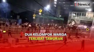 Dua Kelompok Warga di Jatinegara Tawuran, Polisi Terkena Siraman Air Keras