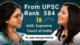 UPSC preparation along LLB ft.Adv Anuja Pethia