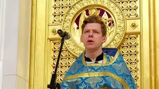 Проповедь иерея Никиты Калинина на Благовещение Пресвятой Богородицы (07.04.24)