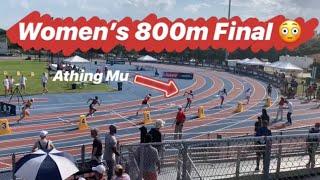 800m Final 2019 USA Track & Field U20 Championships| Athing Mu