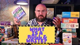 What is a Roll and Write?