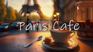 атмосфера парижского кафе с мягкой джазовой музыкой и фортепианной музыкой босса-нова для отдыха #8