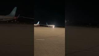 Serene air A330 arrived from Peshawar airport night time #aviation #viralvideo #shorts