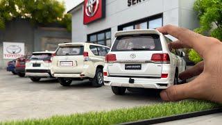 Servicing Toyota Cars 1:18 Scale | Toyota Service Workshop Diorama | Diecast Model Cars