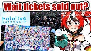 Bae panik when she knew the Hololive 4th fes. 2023 tickets is already sold out 『  | Hololive』