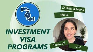 Investor Visas: Residence Permits/Citizenship for Investors