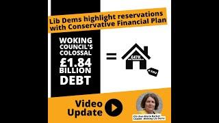 Liberal Democrats highlight reservations with Conservative Financial Plan